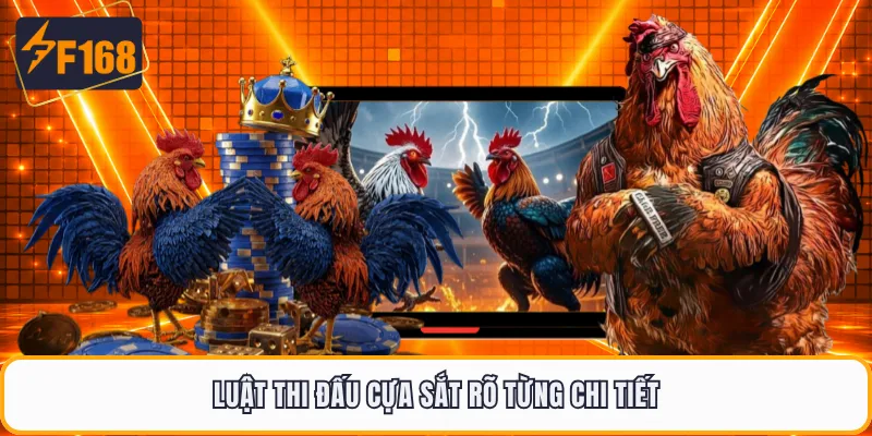 Luật thi đấu cựa sắt rõ từng chi tiết