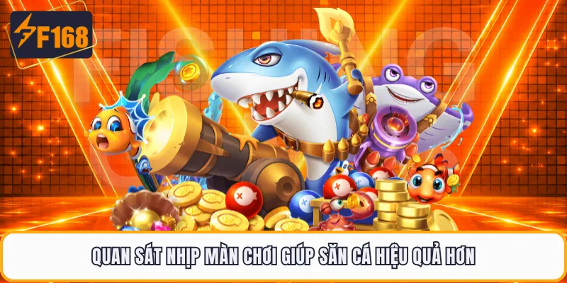 Quan sát nhịp màn chơi giúp săn cá hiệu quả hơn